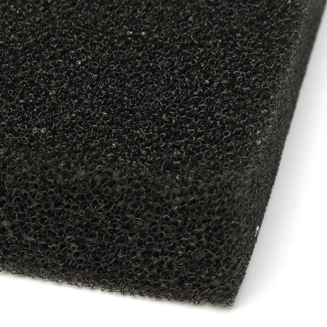 50X50X4Cm Black Aquarium Biochemical Cotton Filter Foam Fish Tank Sponge Pads - MRSLM