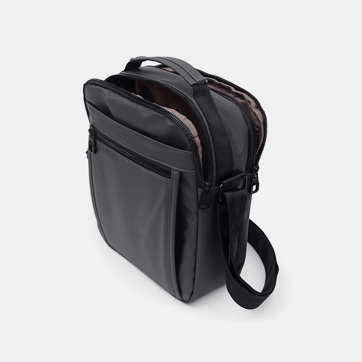 Men Nylon Light Weight Casual Outdoor Travel Multi-Carry Shoulder Bag Crossbody Bag - MRSLM