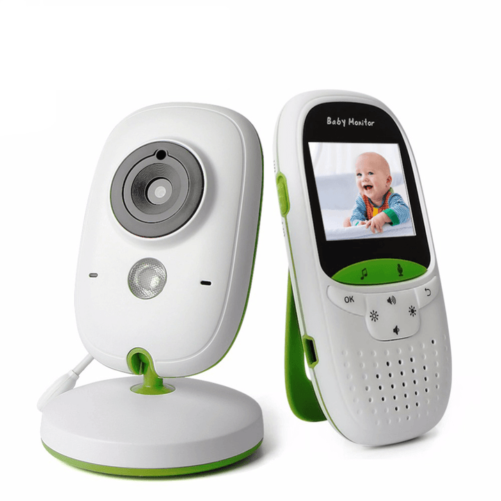 Vvcare VB602 2.4G Wireless Baby Monitor 2 Inch Electronic Babysitter Nanny Security Camera Two-Way Audio Night Vision Temperature Monitoring - MRSLM