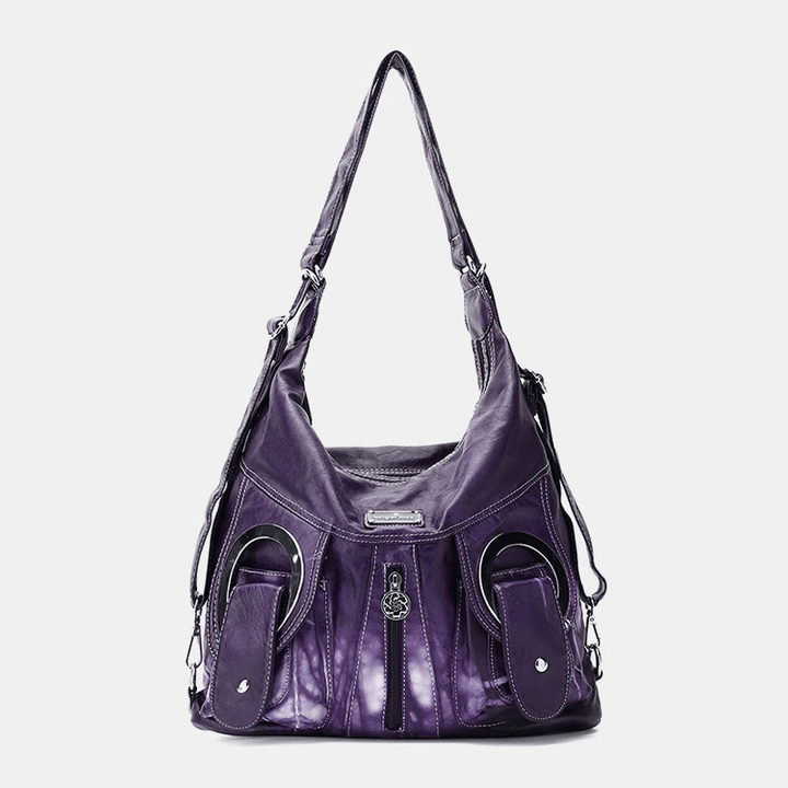 Women Tie Dye Multi-Carry Waterproof Large Capacity Crossbody Bag Shoulder Bag Handbag Backpack - MRSLM