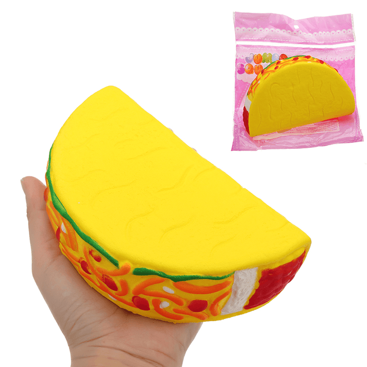 Semicircular Burger Squishy 14*9CM Slow Rising with Packaging Collection Gift Soft Toy - MRSLM