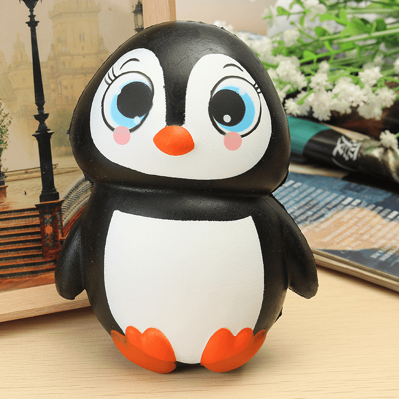 Squishy Penguin Jumbo 13Cm Slow Rising Soft Kawaii Cute Collection Gift Decor Toy - MRSLM