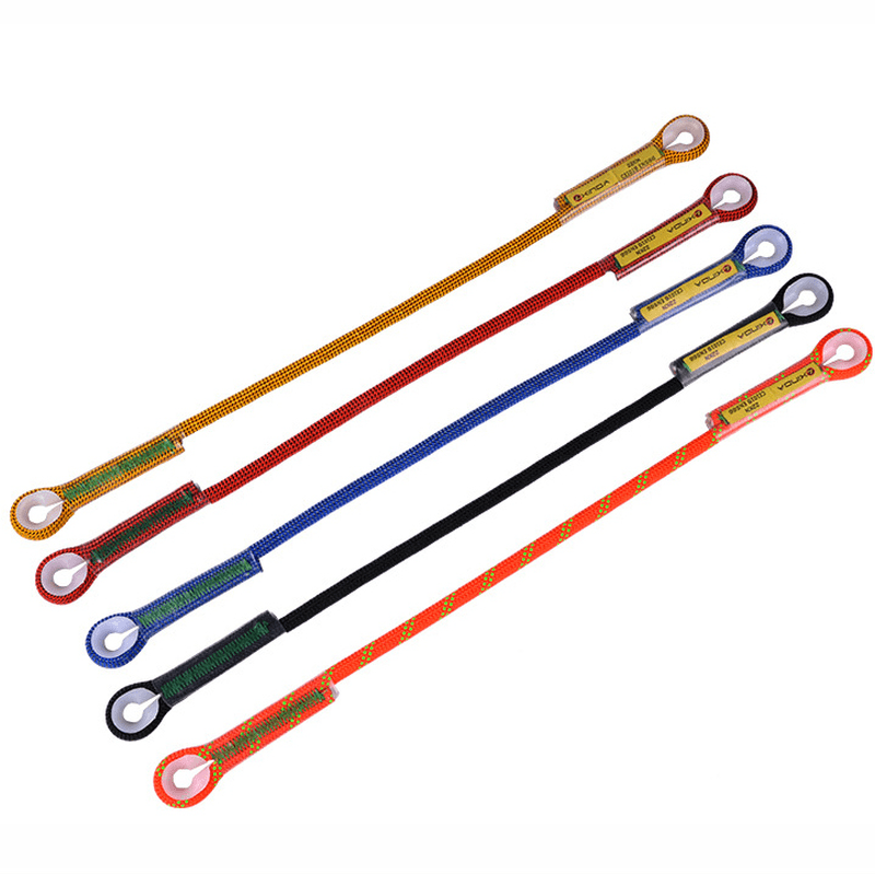 XINDA XD-D9337 2M Nylon Climbing Rope Oxtail Pulling Safety Mountaineering Protector Anti-Fall Rope - MRSLM