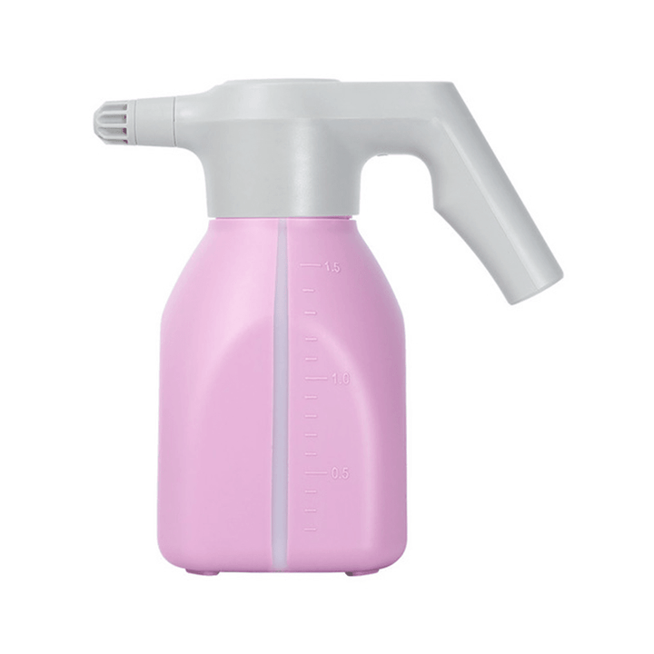 1.5L Garden Rechargeable Sprayer Protable Watering Fogger Handheld Electric Watering Can Household Flower Watering Device - MRSLM