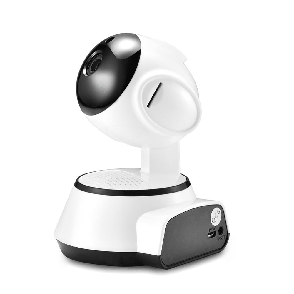 Xiaovv Q6S Smart 360° PTZ Panoramic 720P Wifi Baby Monitor H.264 ONVIF Two Way Audio Security IP Camera with Moving Detection Night Vision - MRSLM