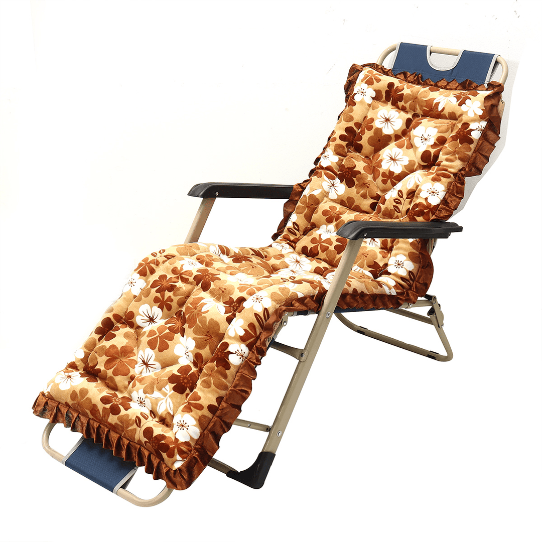 Lounge Thicken Relax Rocking Chair Cushion Washable Soft High Back Mat Comfortable Printed Seat Pad for Recliner - MRSLM