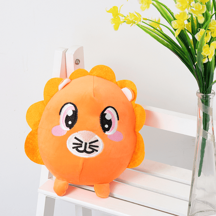 22Cm 8.6Inches Huge Squishimal Big Size Stuffed Lion Squishy Toy Slow Rising Gift Collection - MRSLM