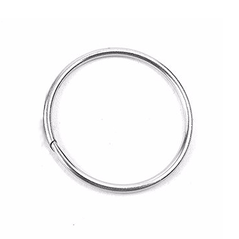 10PCS 32Mm Diameter Outdoor EDC Key Ring Buckle Metal round Chain Quick Release Clamp Ring - MRSLM