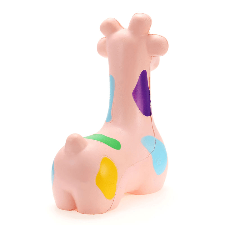 NO NO Squishy Giraffe Jumbo 20Cm Slow Rising with Packaging Collection Gift Decor Soft Squeeze Toy - MRSLM