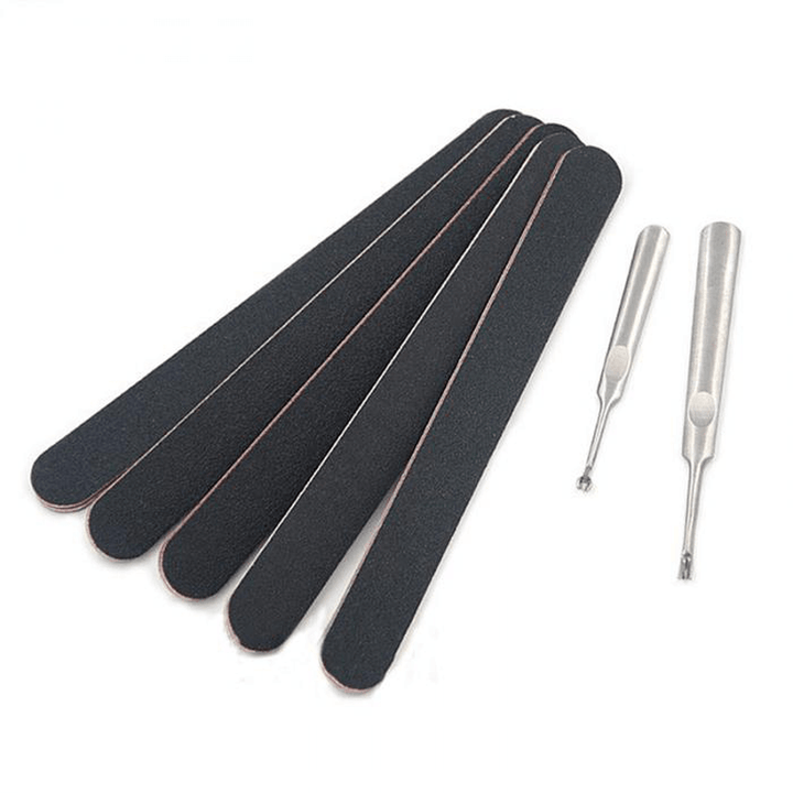 18Pcs/Lot Craft DIY Leather Hole Punches Tools Punch Edger Belt Puncher Set Leather Hand Tools - MRSLM
