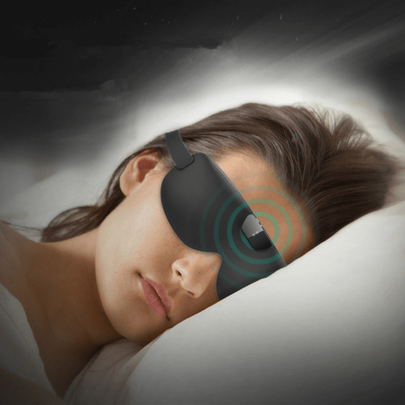 Intelligent USB Rechargeable Anti-Snoring Eye Mask Outdoor Portable Traveling Snore-Ceasing Equipment Sleeping Eyeshade - MRSLM