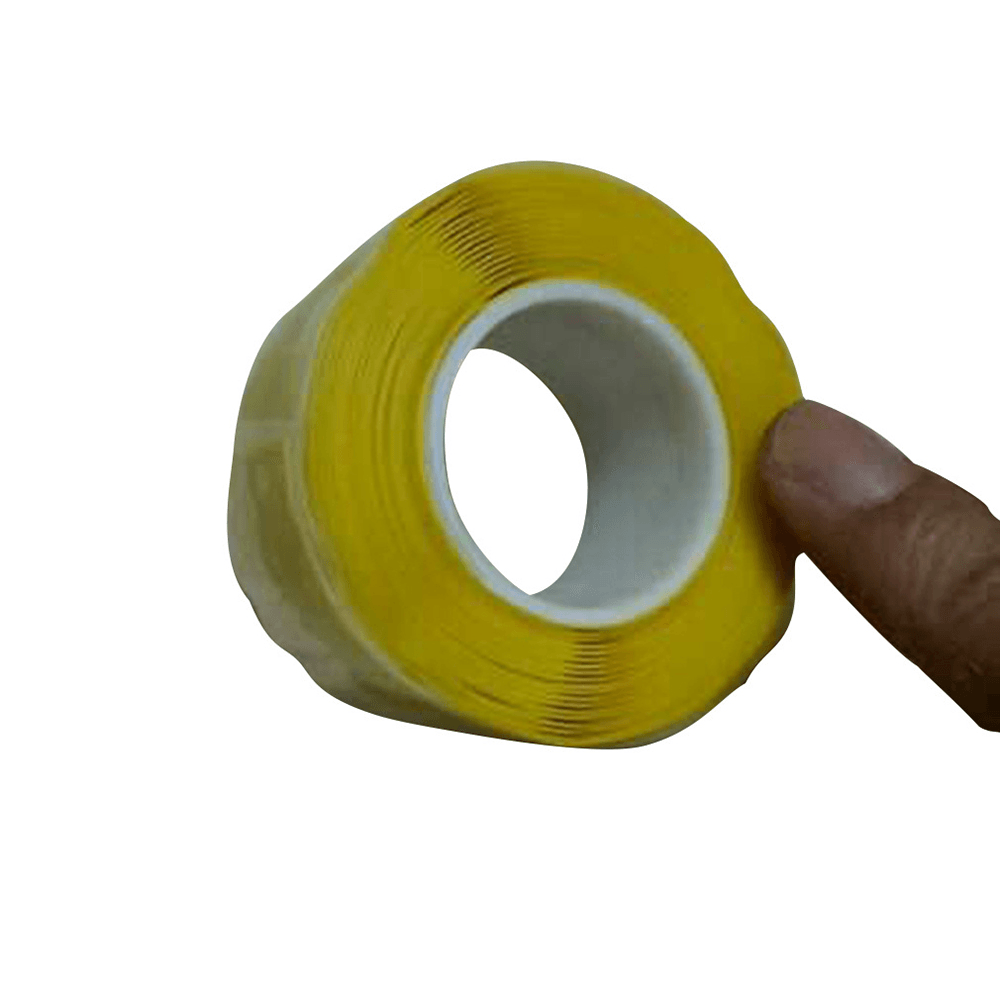 2.5Cmx3M Waterproof Silicone Adhesive Tape Pipe Repair Tape Self Fixable Tape Stop Leak Seal Insulating Tape Boding Rescue Tape - MRSLM