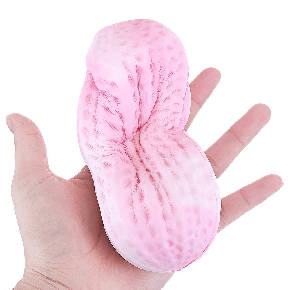 Temperature Sensitive Color Changing Squishy Peanut 16Cm Big Size Slow Rising Change Color Toy with Packing - MRSLM