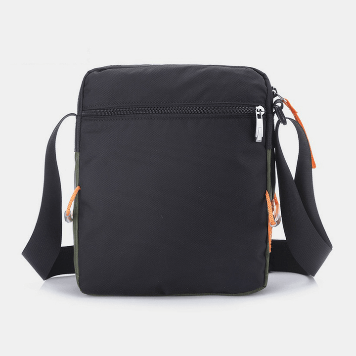 Men Fashion Outdoor Travel Bag Nylon Waterproof Shoulder Bag Crossbody Bag - MRSLM