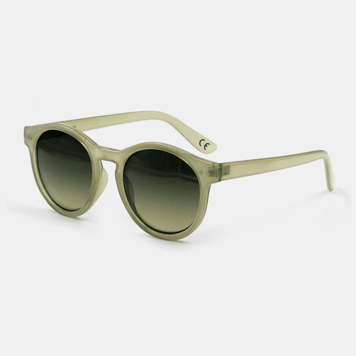 Women Casual Brief Full Frame round Shape UV Protection Sunglasses - MRSLM