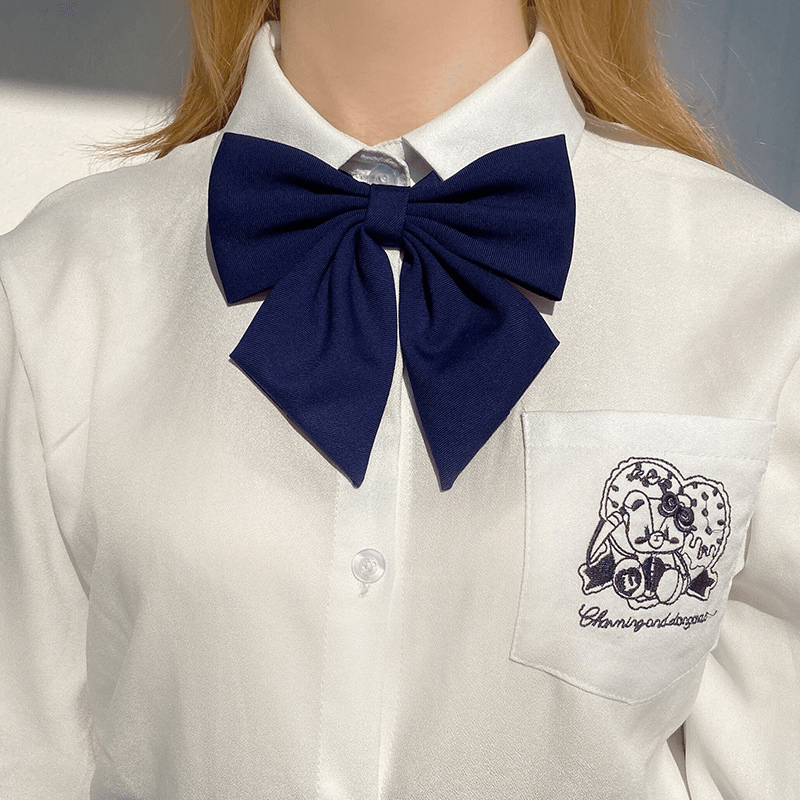 Department Female Student Sailors Wear Uniform Collegiate Bow - MRSLM
