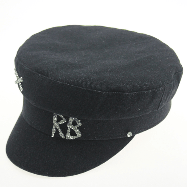 Fashion Woolen Beret Trend Octagonal Hat - MRSLM