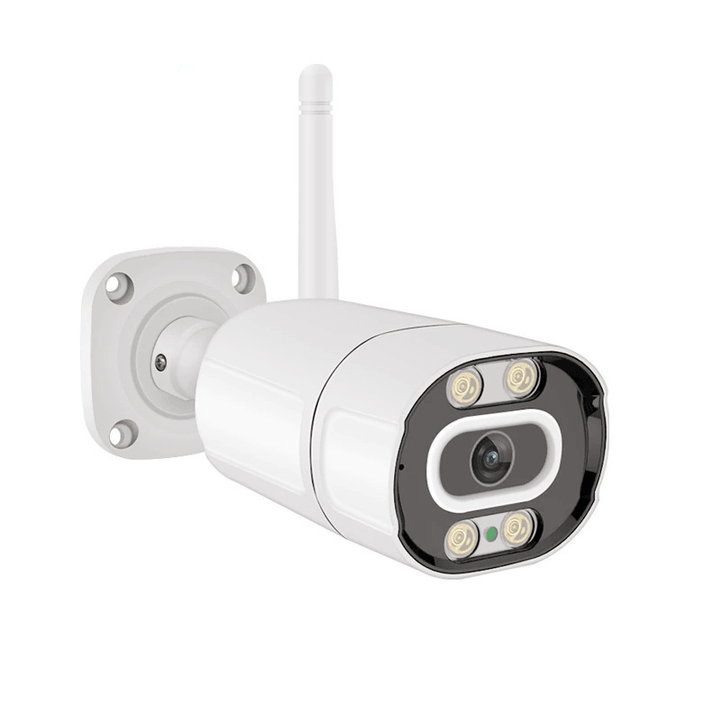 2MP HD Wifi Outdoor Security Camera IP66 Waterproof Wireless Camera Color Night Vision AI Human Detecting Surveillance CCTV IP Camera - MRSLM