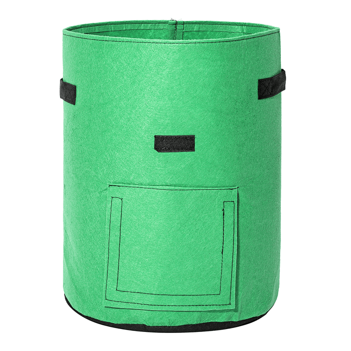 2 Pack 10 Gallon Planting Pouch Fabric Pots Premium Breathable Cloth Bags for Potato Plant Container - MRSLM