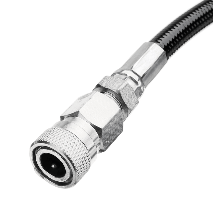 4500PSI 36'' Paintball Tank Fill Line Hose for HPA SCUBA PCP 1/8" Male Nipple and 1/8'' Female Quick Release - MRSLM