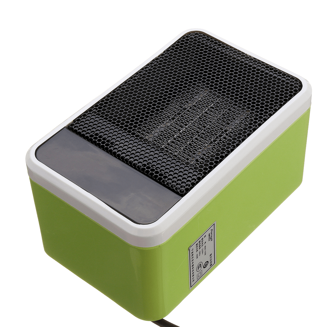 220V 400W Portable Desktop Electric Heater Heating Fan Mini Household Office Winter Warmer - MRSLM