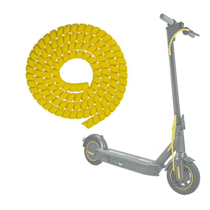 1M Scootor Wire Pipe Protection Spiral Wrap Cable Wire Protector Cover for M365 Scooter - MRSLM