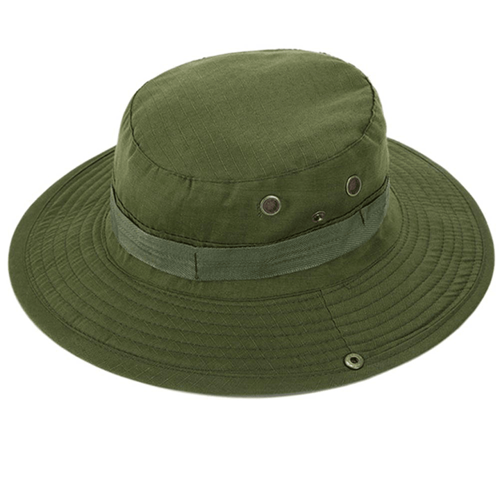 AOTU Camouflage Jungle Hat Cap Hat Hiking Camping Climbling Fishing Cap Bonnie Hat - MRSLM