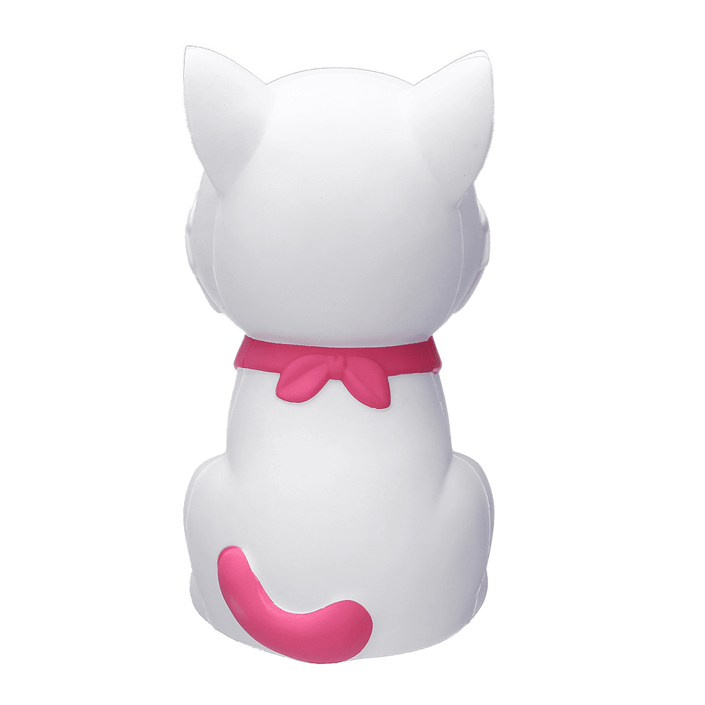 29Cm Giant White Scarf Dog Squishy Slow Rebound Decompression Simulation Toy with Bag Packaging - MRSLM