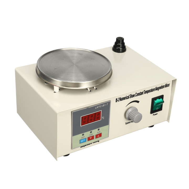 300W 220V Laboratory Lab Magnetic Stirrer Heating Plate Hotplate Mixer Equipment - MRSLM