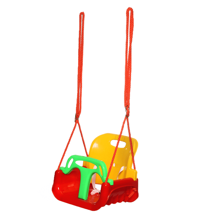 3-In-1 Kids Swing Seat Safety Secure Hanging Chair Baby Swing Outdoor Garden for More than 6 Months - MRSLM