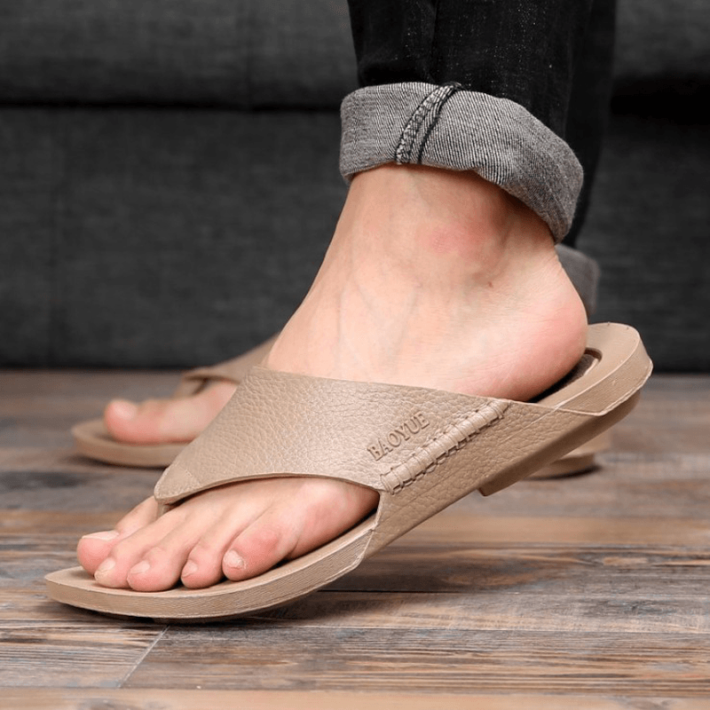 Men Casual Home Indoor Slip on Slippers - MRSLM