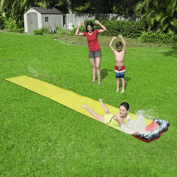 480*70CM Water Slide Fun Outdoor Splash Slip for Children Summer Pool Kids Games - MRSLM