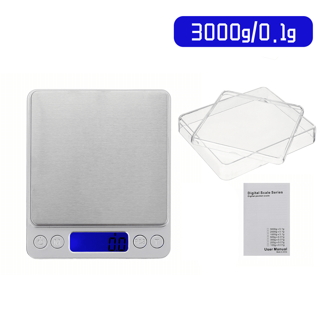 Mini Digital LCD Electronic Scale Kitchen Cooking Balance Food Weight Scale - MRSLM