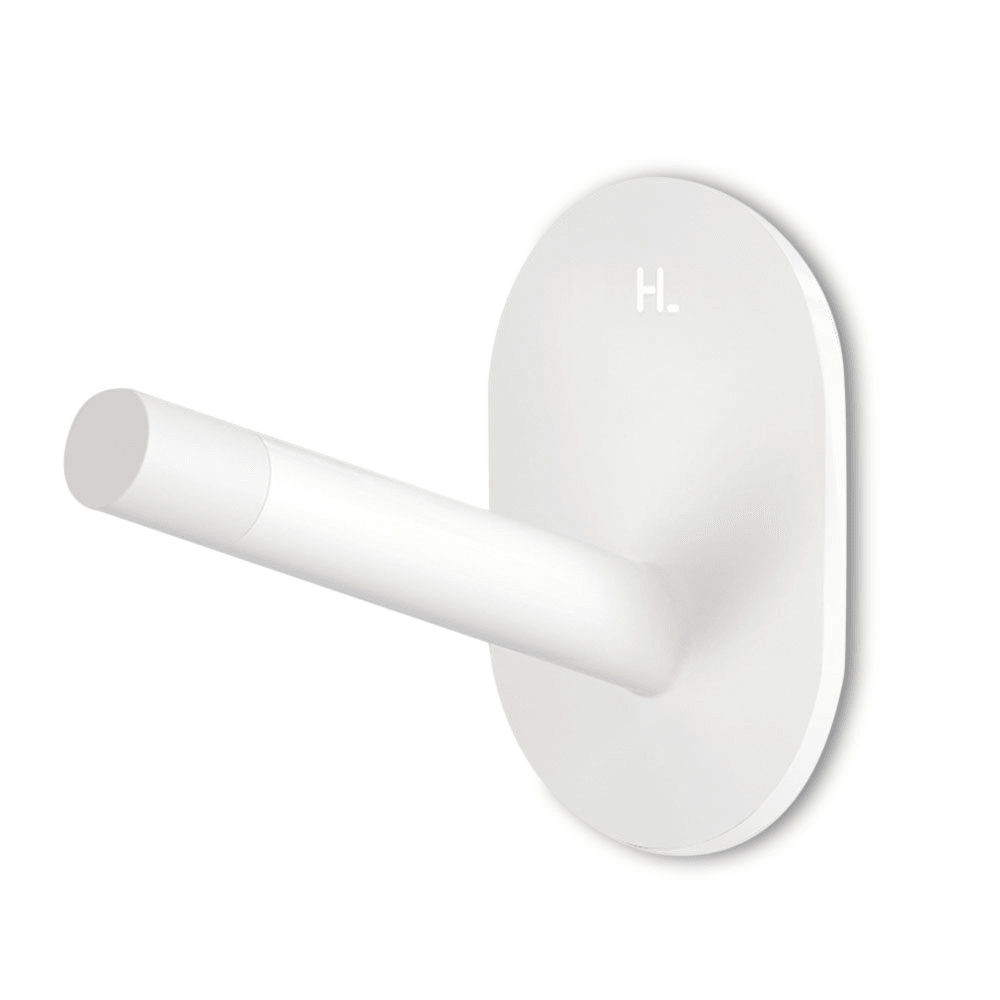 Happy Life 3PCS 8H Adhesive Multi-Function Hooks / Wall Mop Strong Hook Holder for Bathroom Bedroom Kitchen Wall Bearing 3Kg from Xiaomi Youpin - MRSLM