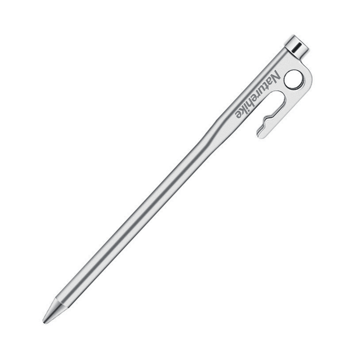 Naturehike Stainless Steel Tent Nail Large Awning Tent Stake High Strength Camp Stake - MRSLM