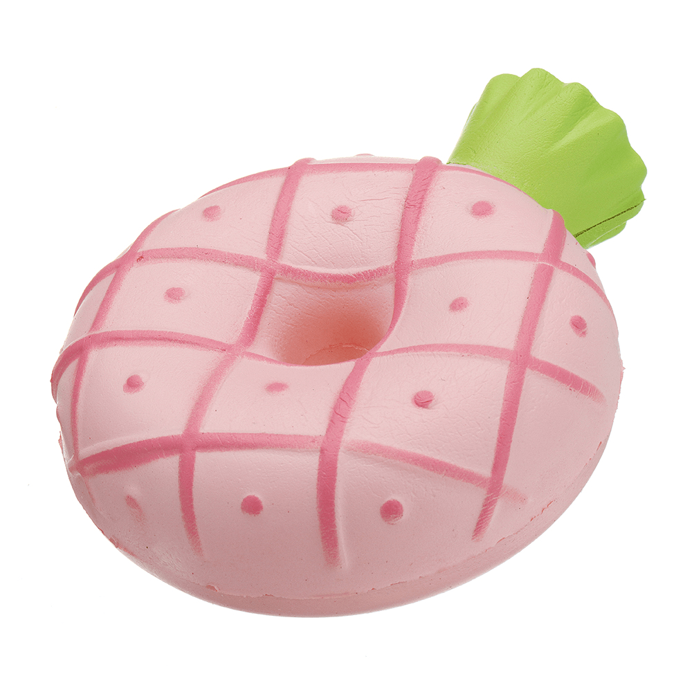 Pineapple Donut Squishy 10*12CM Slow Rising Soft Toy Gift Collection with Packaging - MRSLM