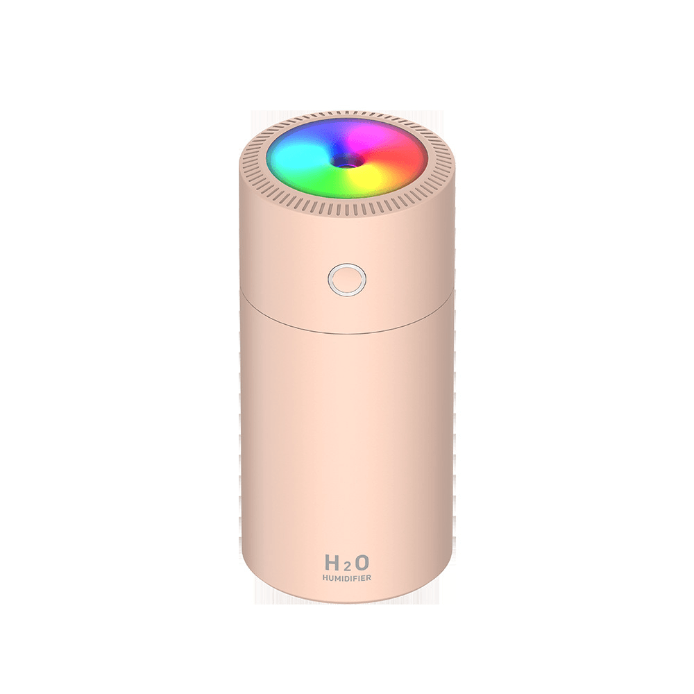 310ML Multi-Color USB Nano-Fine Car Humidifier Mute Atomization Marquee Humidifier for Livingroom Restaurant Bedroom - MRSLM