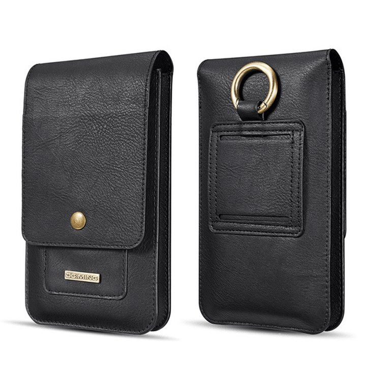 Men Faux Leather Phone Holder for 5.2 Inch or 6.5 Inch Phone - MRSLM
