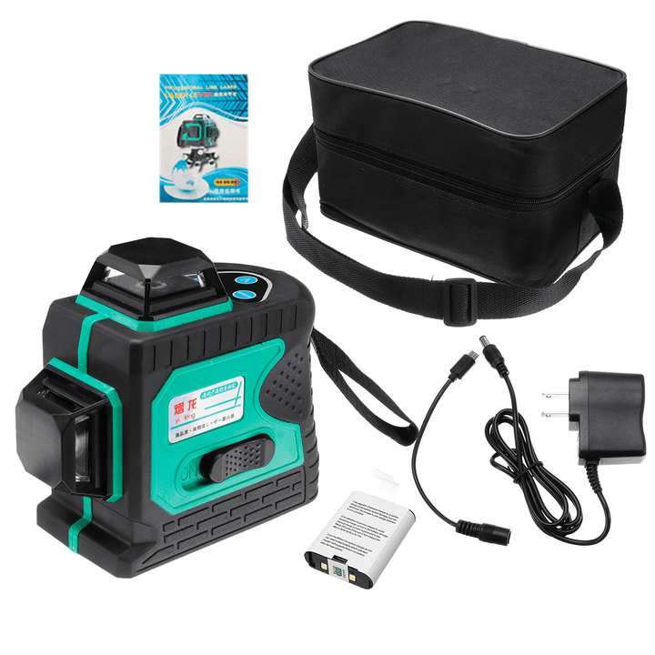Blue-Green Light 12-Line Outdoor Strong Laser Level Infrared Light High-Precision Automatic - MRSLM