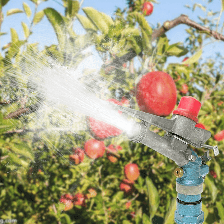 1.3'' Irrigation Sprinkler Tools Water Garden Lawn 360° Adjustable Rain Spraying - MRSLM