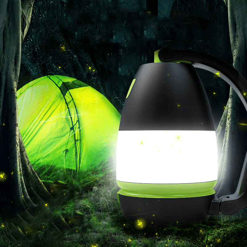 Ipree® 3 in 1 Waterproof Camping Tent Light Mobile Power Bank Flashlight Outdoor Portable Hanging Flashlight Desk Lamp - MRSLM
