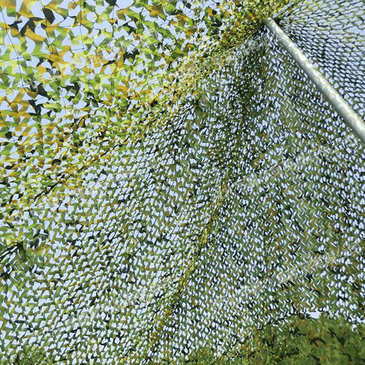 150D 120G Polyester Oxford Fabric Net PET Fibre Camouflage Camo Net Netting Hunting Sun Shade Car Cover Net - MRSLM