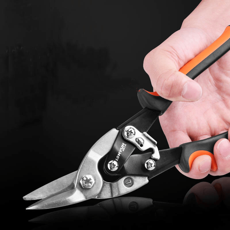 Garden Metal Sheet Cutting Scissors PVC Pipe Cutter Professional Industrial Iron Shears Tin Snips - MRSLM