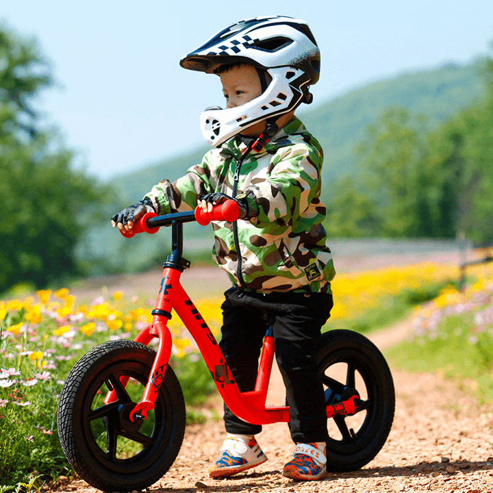 ROCKBROS TT-32SBTG 3 Modes Light Removable Kids Helmet Outdoor Children Cycling Bicycle Balance Bike Safety Helmet with Tail Light - MRSLM