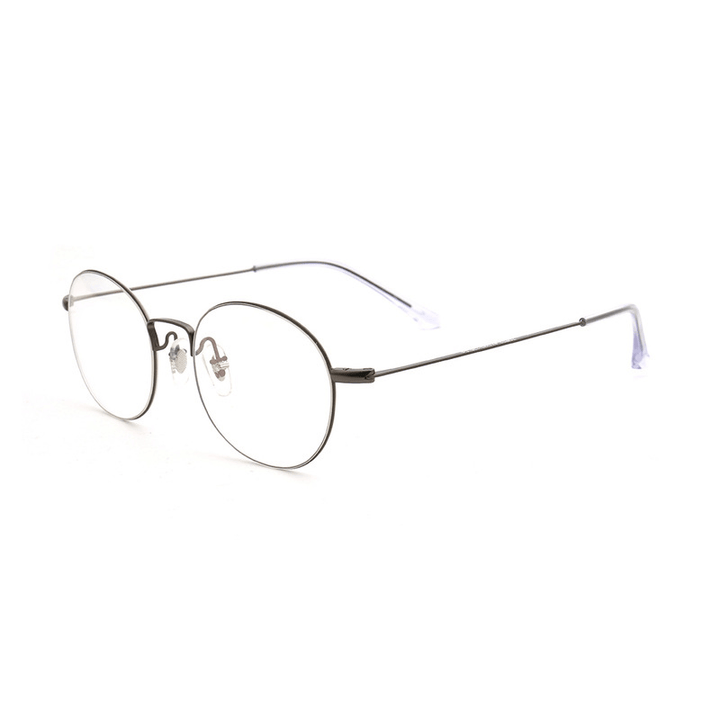 Plating Alloy Metal Anti-Blue Light Glasses Frame Small Frame Myopia Glasses - MRSLM