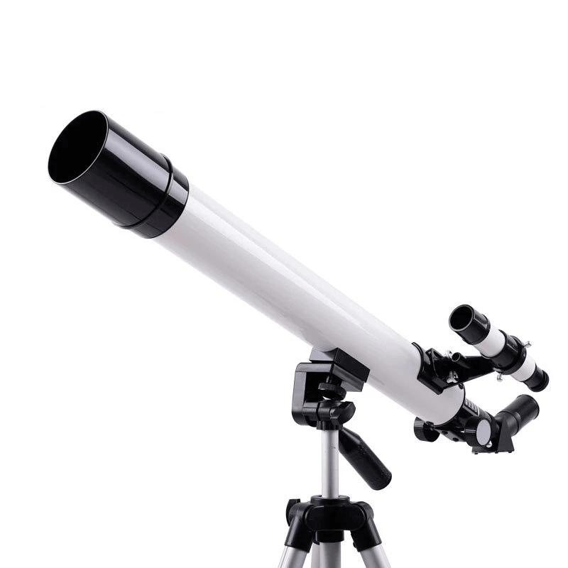 125X Refractive Astronomical Telescope with Tripod Kids 360° Surround Outdoor Monocular Children Refractive Astrophile Space Observation Tool - MRSLM