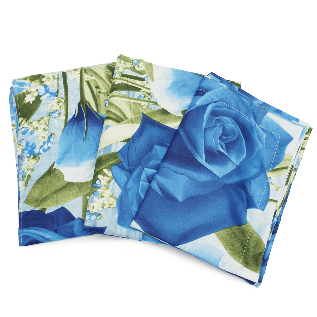 4Pcs 3D Blue Enchantress Printed Bedding Sets Quilt Cover Bed Sheet Pillowcases - MRSLM