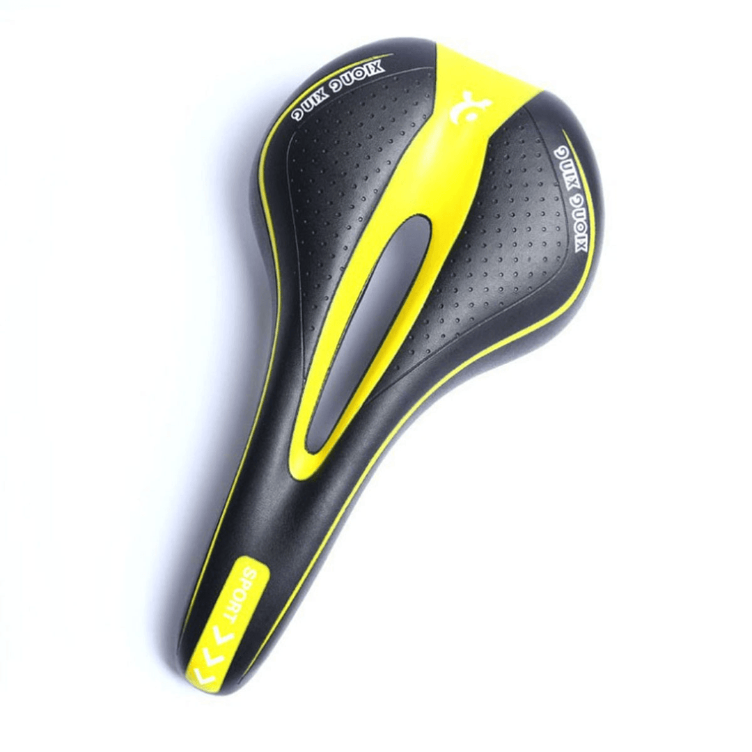 Comfortable Bike Saddle Seat-Gel Waterproof Bicycle Saddle with Central Relief Zone and Ergonomics Design for Mountain Bikes,Road Bikes - MRSLM