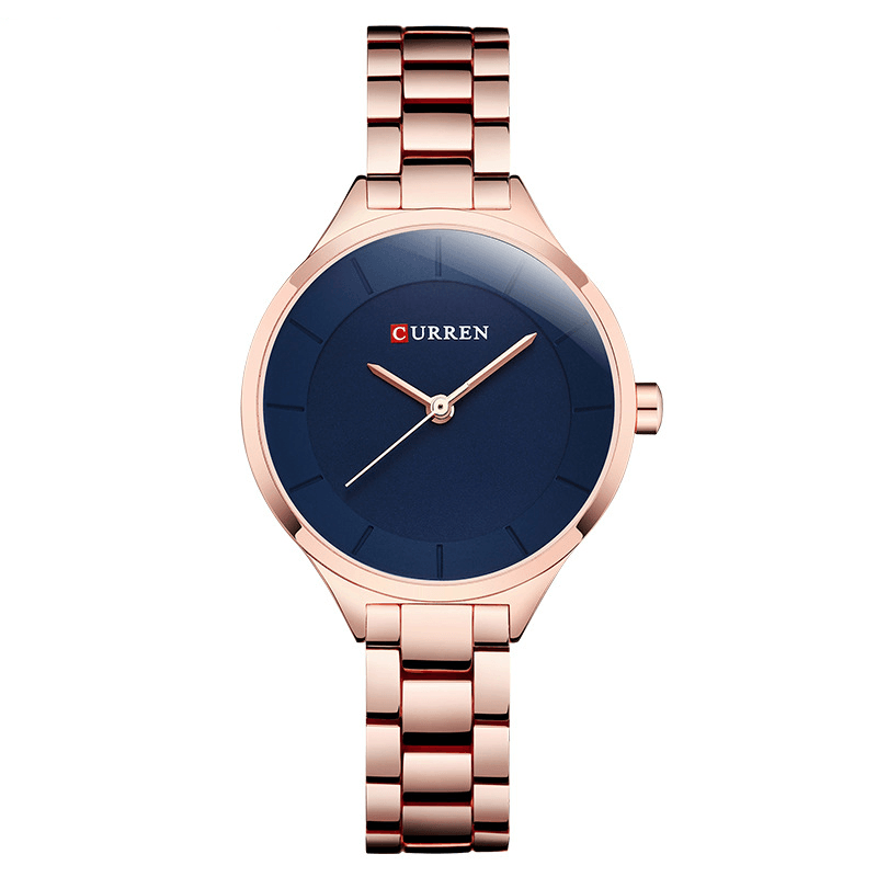 CURREN 9015 Full Steel Elegant Design Ladies Watch Business Style Quartz Watch - MRSLM