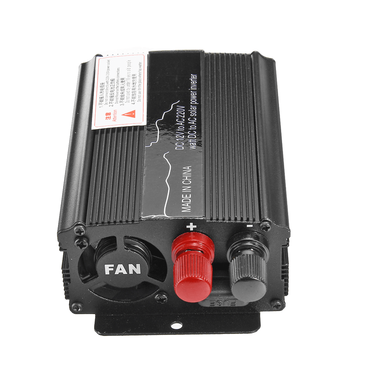 Solar Power Inverter DC 12V to AC 220V USB Modified Sine Wave Converter Car Power Inverter Charger Adapter - MRSLM